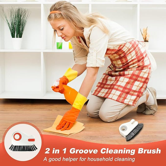2 In 1 Multipurpose Window Groove Cleaning Pack of 2